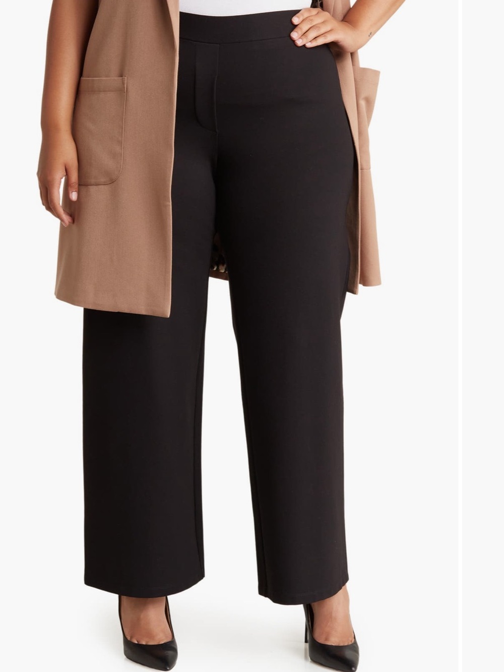 By Design Wide Leg Pull-On Pants